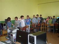 Wizyta w Szkole Podstawowej w Blace, fot. T.Biernacki
